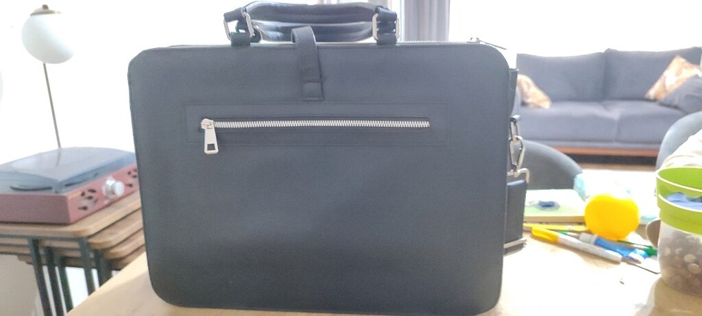 Unisex 15 & 15.6 Inç Laptop Evrak Avukat Çantası - 13