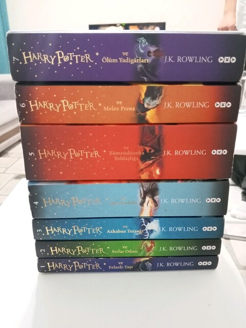 tertemiz Harry Potter kitap seti