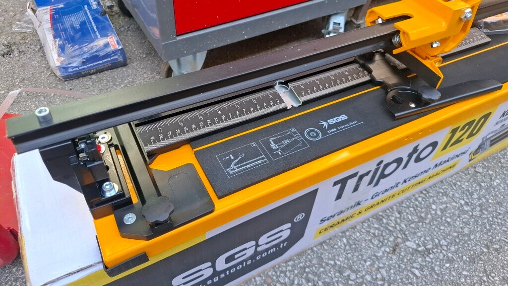SGS TRİPTO120 SERAMİK KESME MAKİNASI DUMANLI HIRDAVAT - 2
