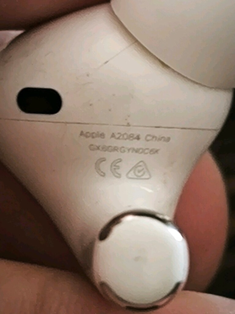 Orjinal airpods pro 1, A2084 sol kulaklıklar, A2190 lighting şarj kutu - 5