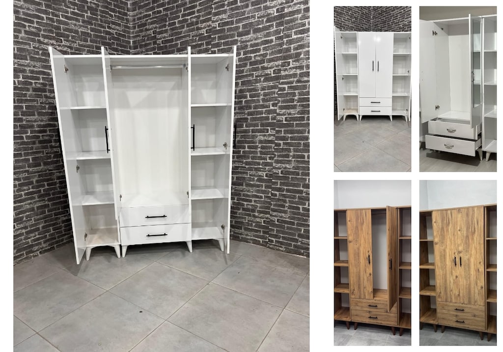 4 kapaklı elbise dolabı qsiopkdirl - 5
