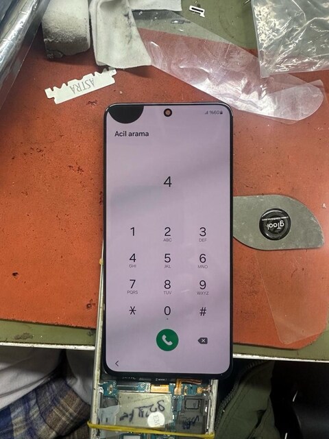 samsung s21 FE orjinal lekeli ekran