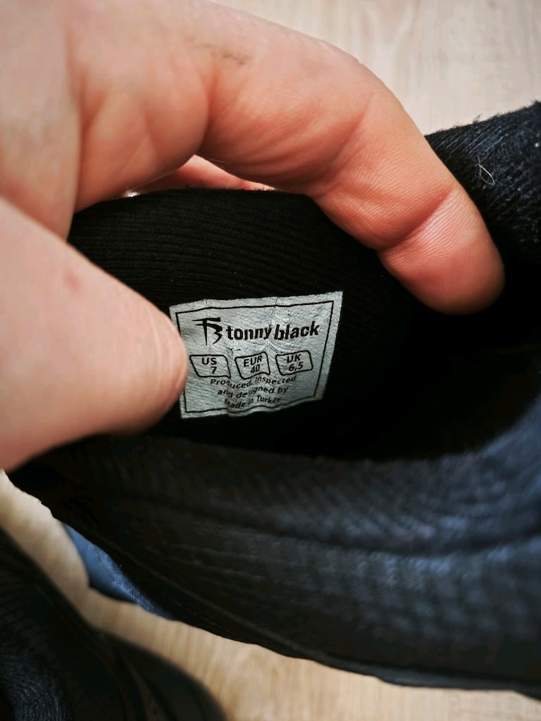 Tonny Black yeni gibi Outdoor Traxion ayakkabı 40 - 4