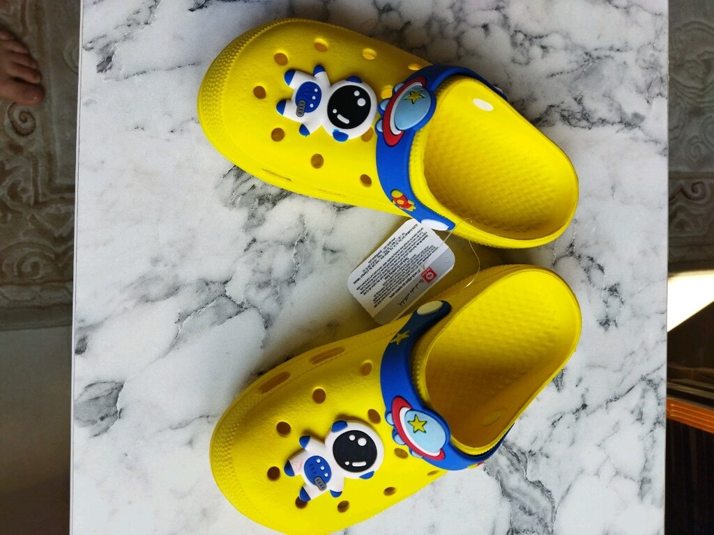 Gezer marka 34 no canlı sarı renk unisex cros terlik - 3