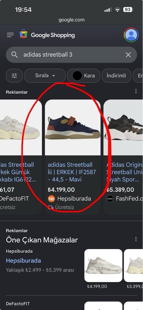 Orijinal Adidas Streetball 3 - 8