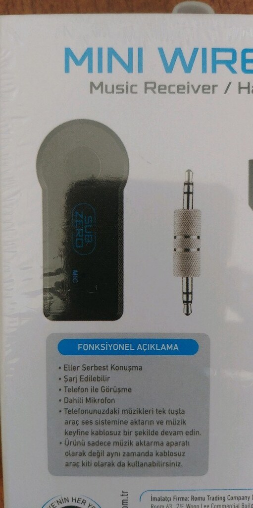 Subzero FM25 Bluetooth Aux Araç Kiti Müzik Çalar - 3