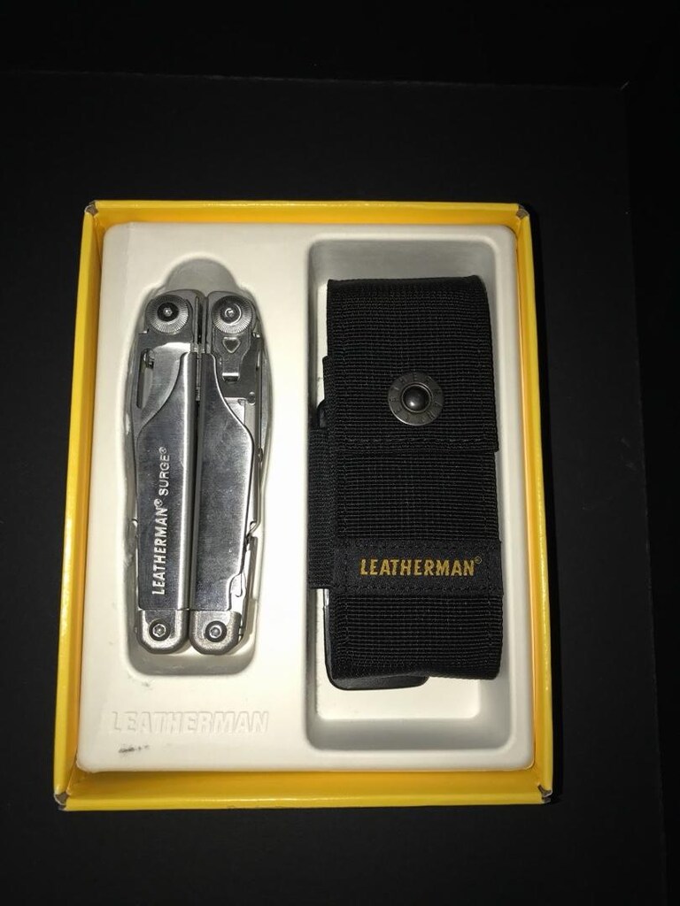 leatherman surge sıfır kutusunda ihtiyaçtan