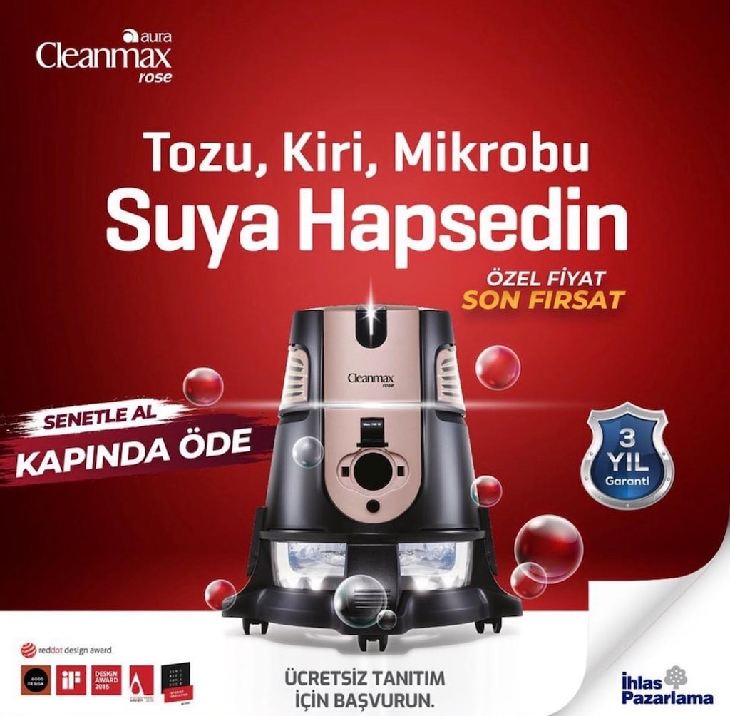 İHLAS AURA CLEANMAX TEMİZLİK ROBOTU
