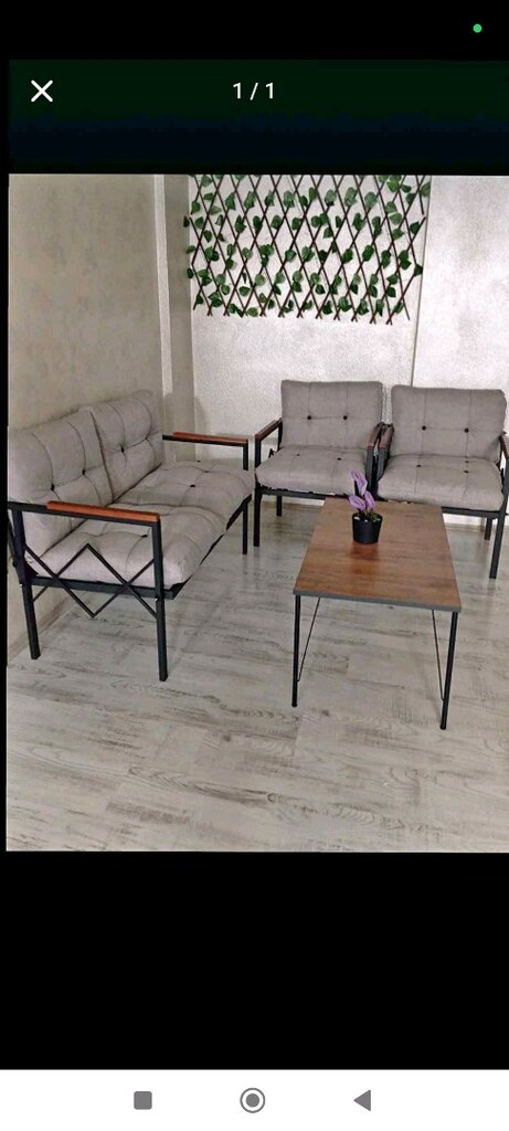 bahçe balkon takımı imalattan satış sıfır ürün - 3