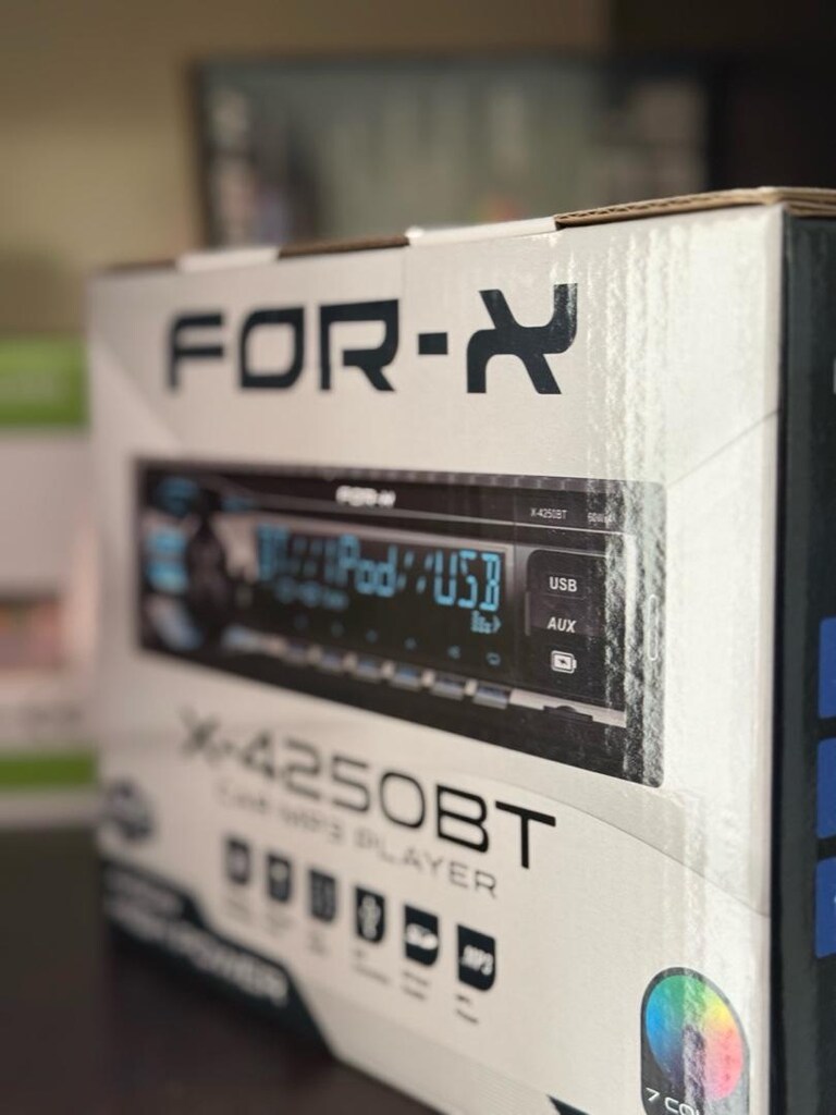 FORX X 4250BT OTO TEYP SIFIR KAPALI KUTU GARANTİLİ USB BLUTUTH - 3