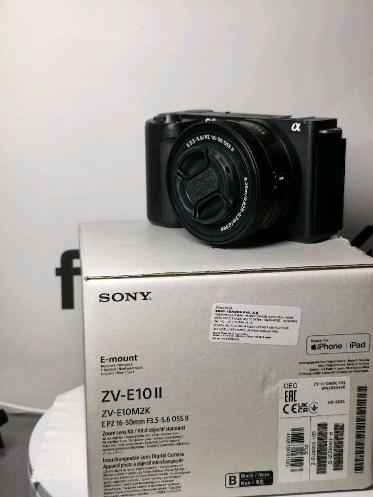 SONY ZV-E10 İİ 16-50MM OSS İİ 2K DA GARANTİLİ - 2