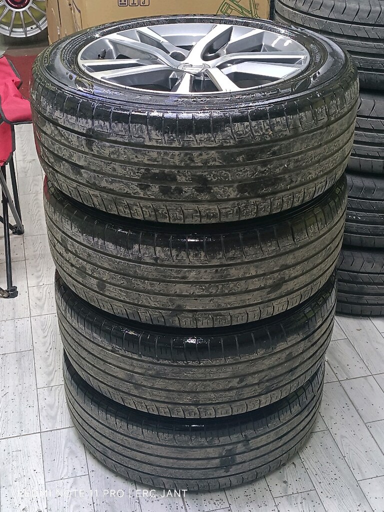 16 - 5x114.3 HONDA CİVİC Fe1 ORJİNAL JANT LASTİK TAKİMİ - 12