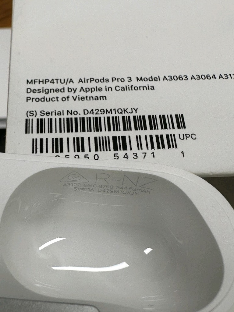 ORİJİNAL Airpods Pro 3 ŞARJ KUTUSU A3063-3064-3122 KUTU GARANTİLİ - 5