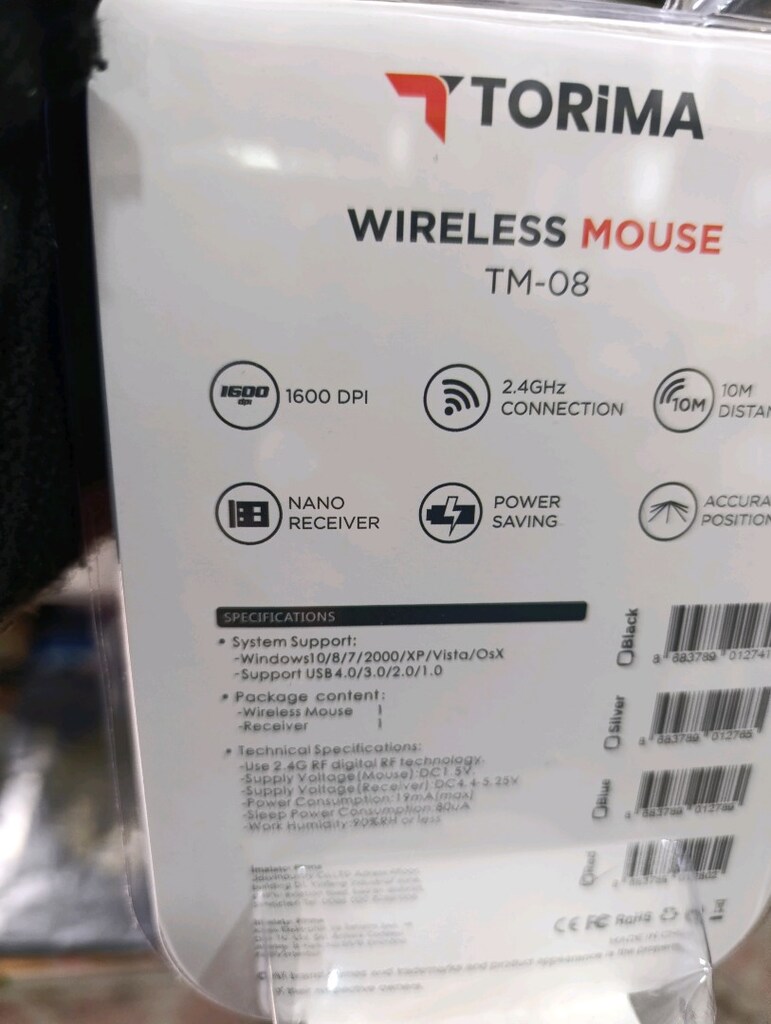 Süper kaliteli, kablosuz mouse - 5