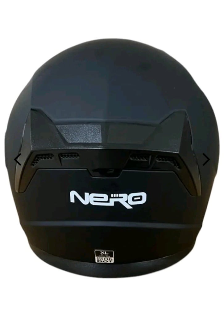 Nero Yarım Kask Güneş Vizörlü Mat Siyah (SIFIR) - 3