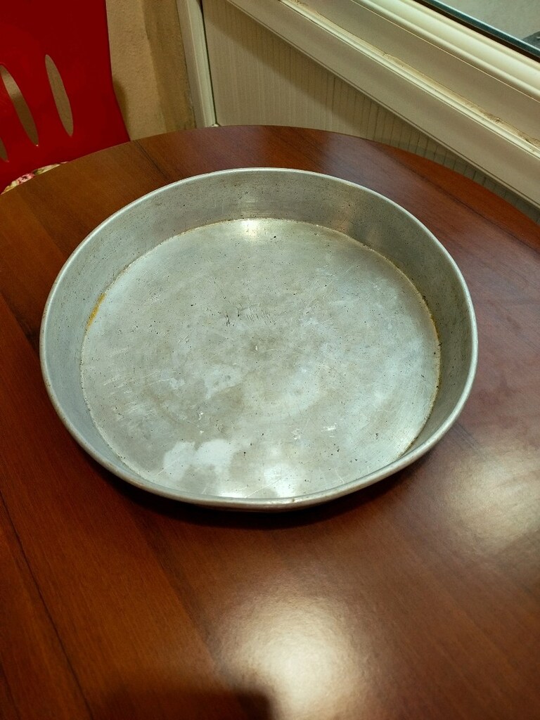 Vintage bakır tepsi 33x5.5 cm - 2