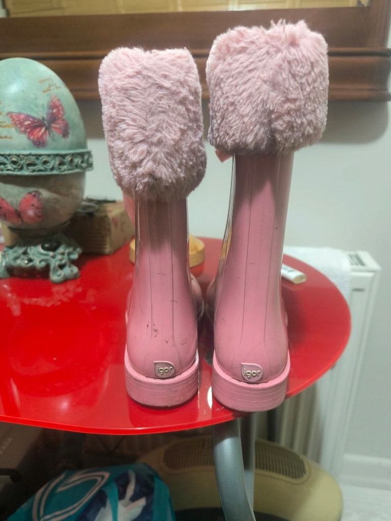 İgor campera Charol Soft pembe çocuk yağmur çizmesi - 2