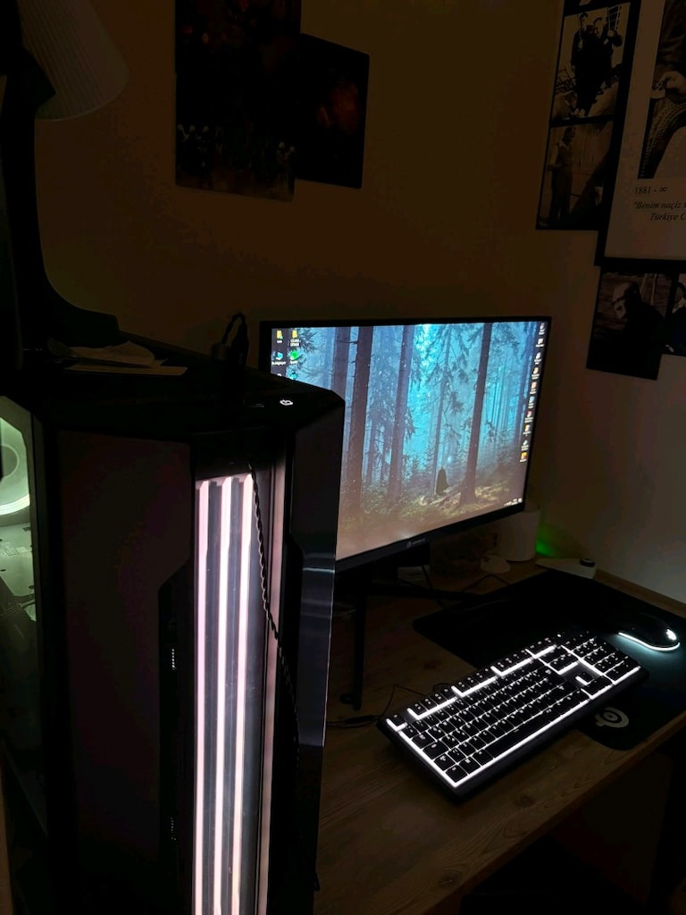 Rx 6650xt Masaustu Bilgisayar ve Monitor - 2