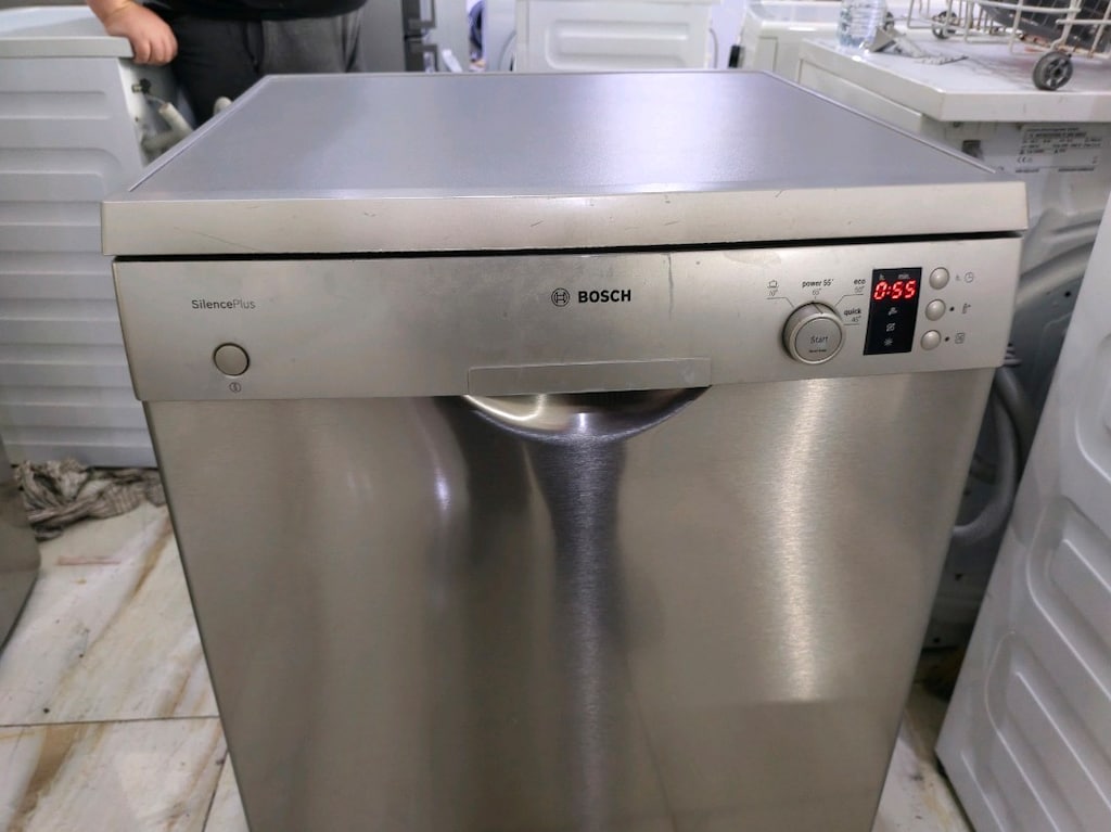 Bosch inox 4 programlı dijital ekran çok temiz bulaşık makinesi - 5