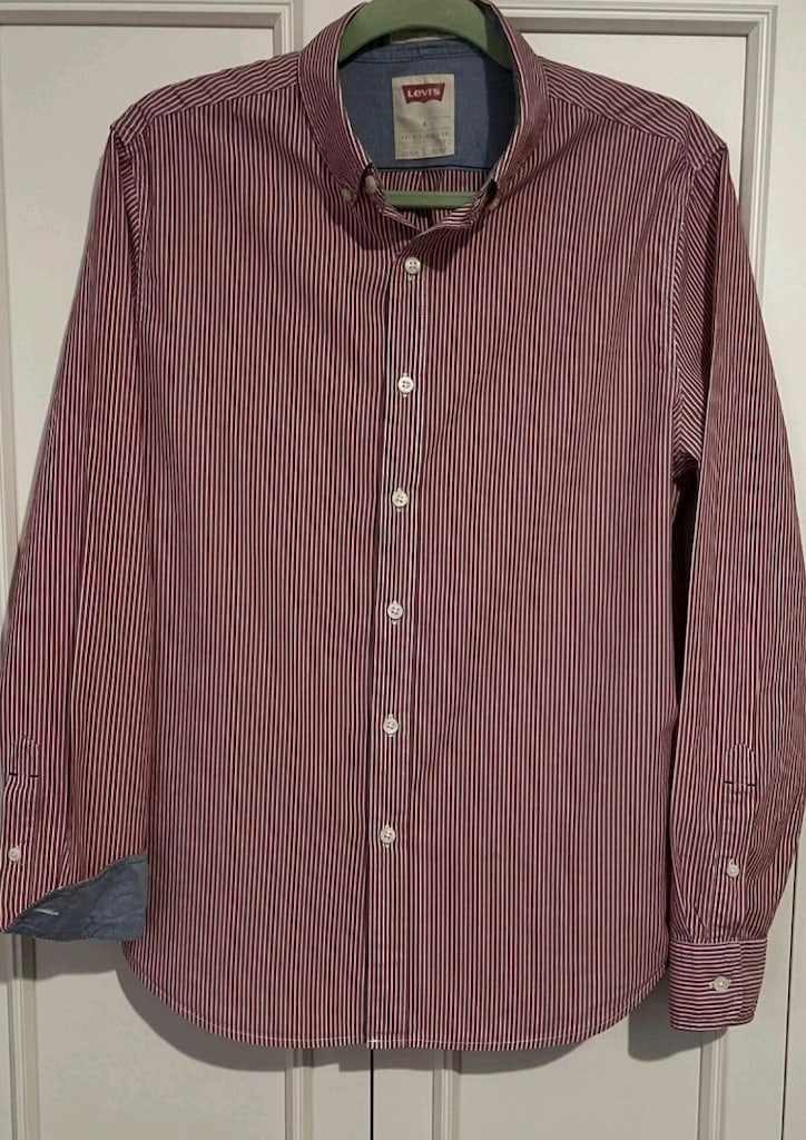 Levis Çizgili Klasik Gömlek — görsel 2/6