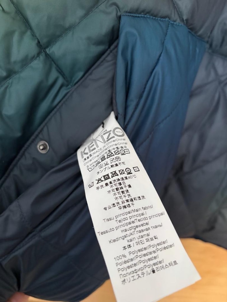 ORİJİNAL KENZO MONT KAZ TÜYÜ ÇİFT TARAFLI SMALL BEDEN - 15
