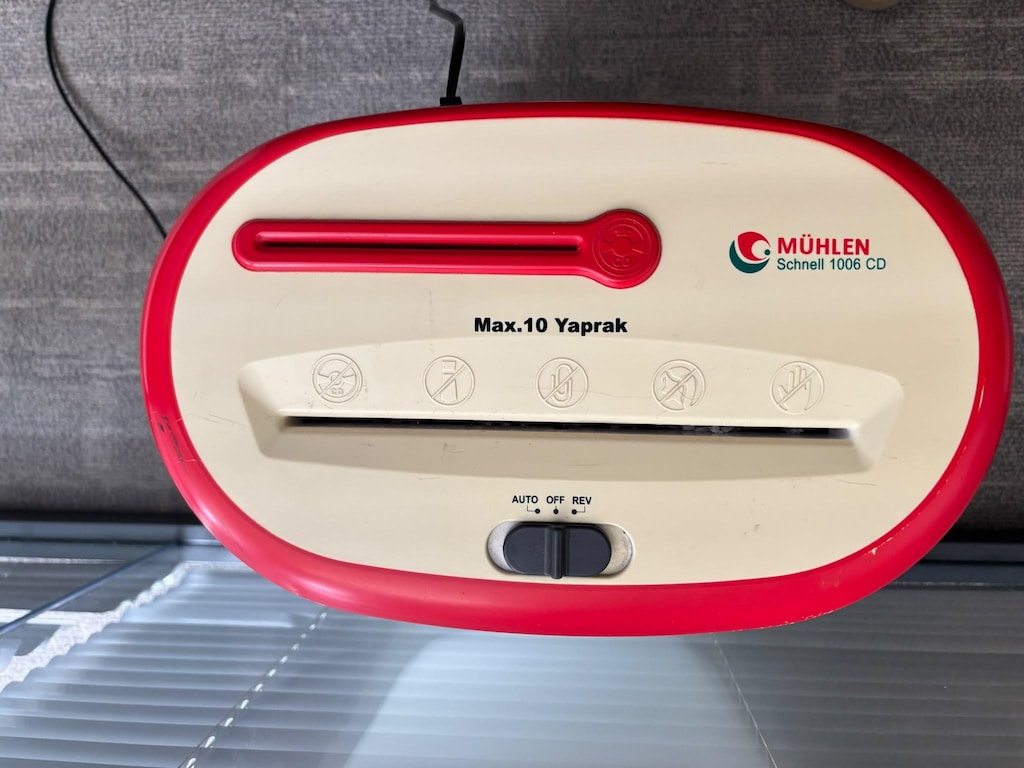Mühlen Schnell 1006 CD Evrak İmha Makinesi - 3
