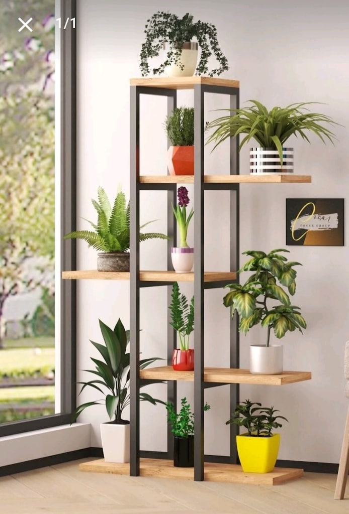 Şık Saksı Düzenleme Standı - 12