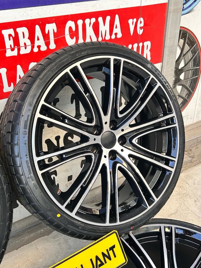 20 İNÇ SIFIR !! JANT LASTİK TAKIMI 5x112 BMW G20 G22 G30 MERCEDES S - 10
