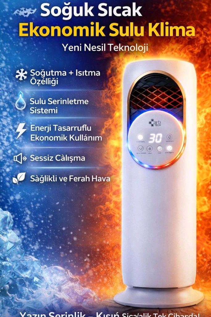 Sıfır kutusunda art tech markalı portatif klima