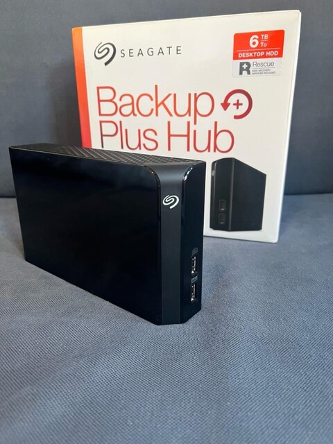Seagate Backup Plus Hub 6 TB Harici Disk