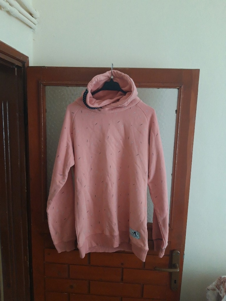 Boğazlı Sweatshirt Kazak