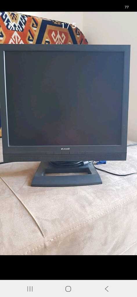 Monitör Arçelik, 18 inch, Çok Temiz Kullanılmıştır, İlk Gelen Alır