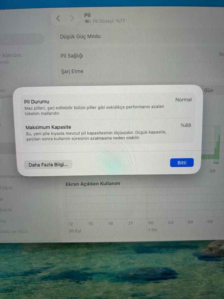 macbook pro m1 pro 16 inç - 1 tb ssd - 16 gb ram - 4