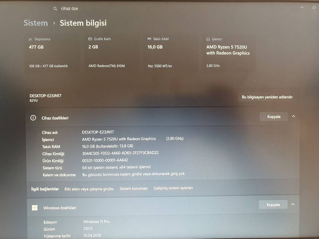 Lenovo 15. 6 inc notebook dizüstü bilgisayar - 4