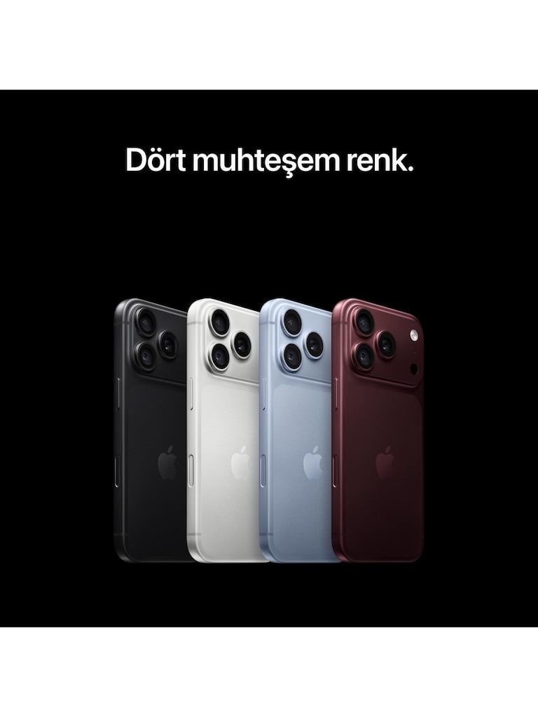 Apple iPhone 18 Pro 256 GB Siyah (APPLE TÜRKİYE GARANTİLİ) - 6