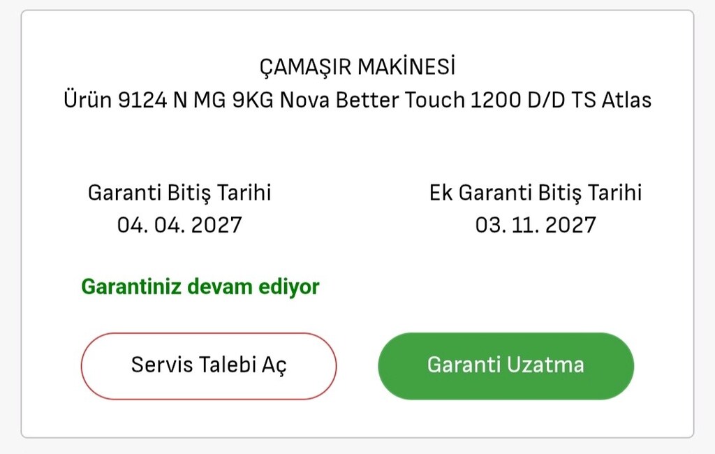 Arçelik 9KG Çamaşır Makinesi (2 yıl garantili) - 5