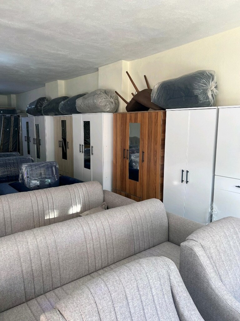 3 KAPILI SIFIR ELBİSE DOLABI MODELLERİ UYGUN FİYATA ŞOK KAMPANYA - 3