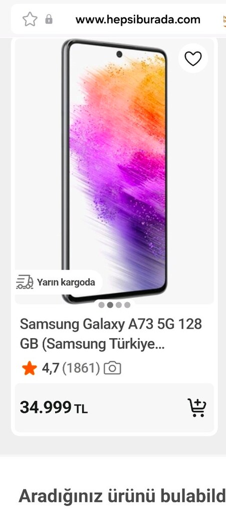 Samsung A73 5G 128Gb Hafıza 8Gb Ram - Sıfırdan farksız. Sorunu sıkın - 2
