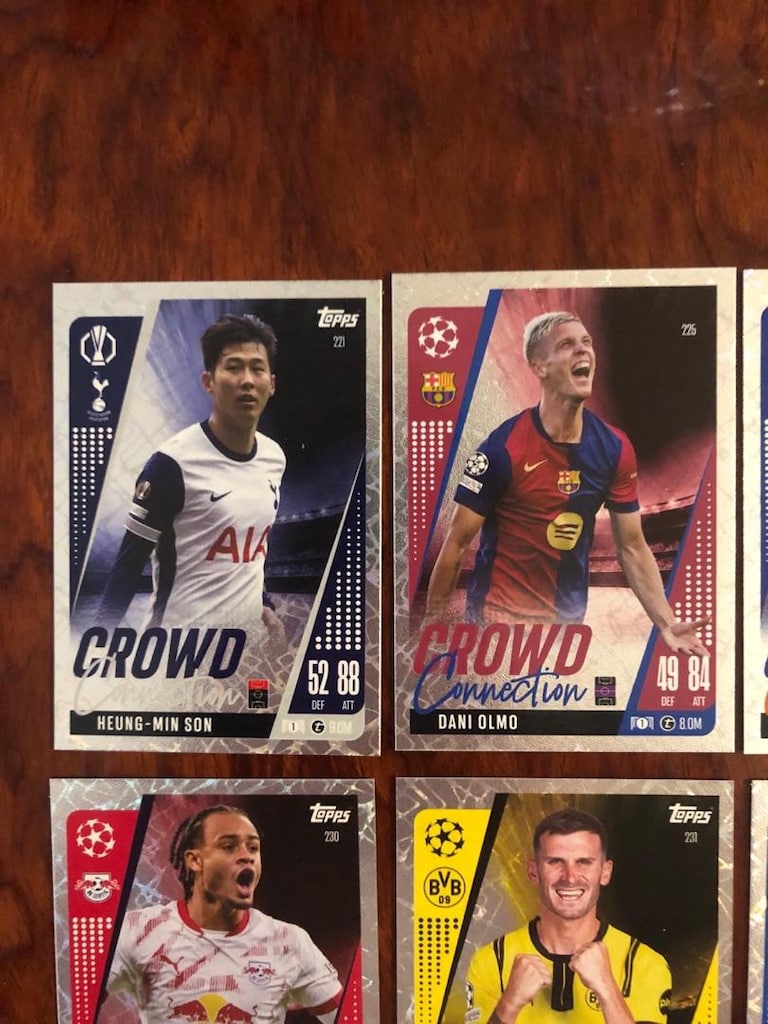Match attax extra 24/25 crowd connection lot - 2