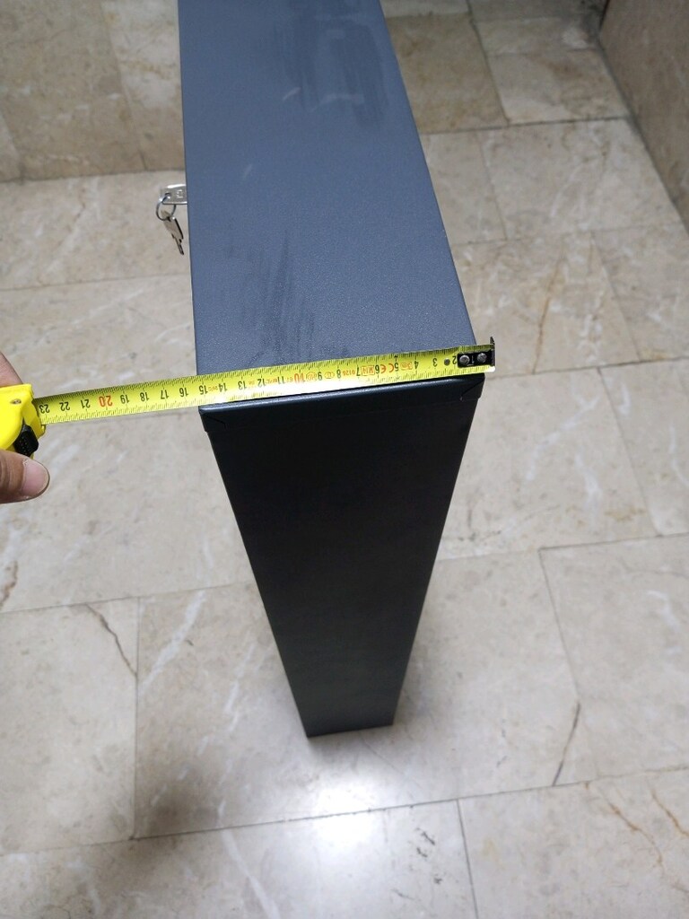3 raflı kilitli metal ayakkabılık - 8
