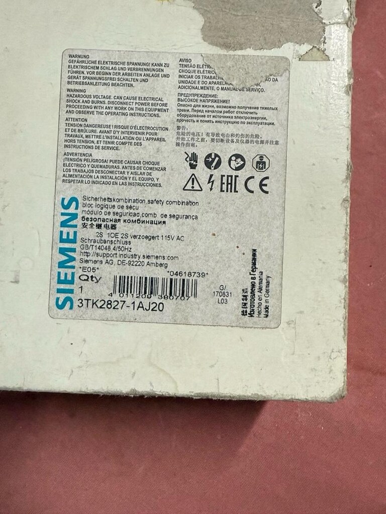 SIRIUS 3TK2827-1AJ20 emniyet (safety) Rölesidir - 2