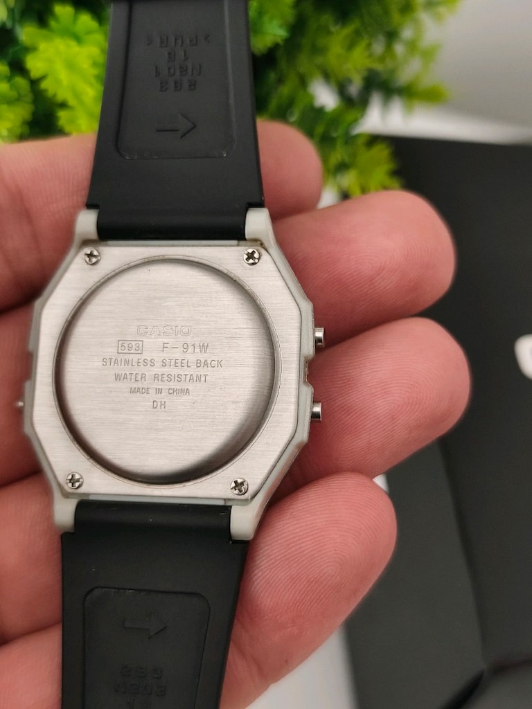 Orjinal Casio F-91W Erkek Saat - 6