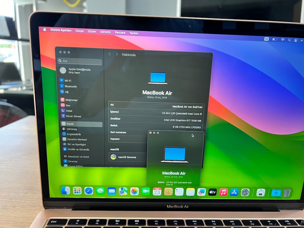 APPLE MACBOOK AİR 2019 İNTEL İ5 İŞLEMCİLİ LAPTOP - 3