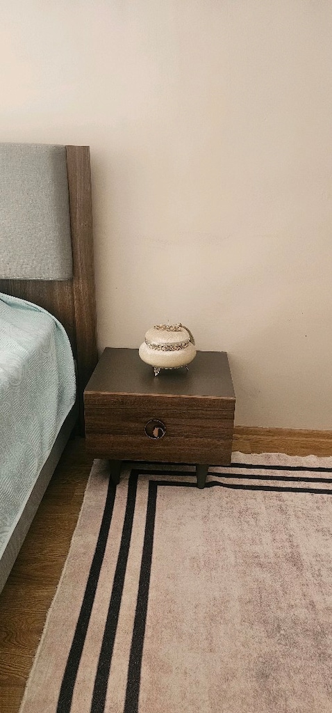 tam takım halde enza home bazalı ve sürgülü dolap ile yatak odası takı - 4