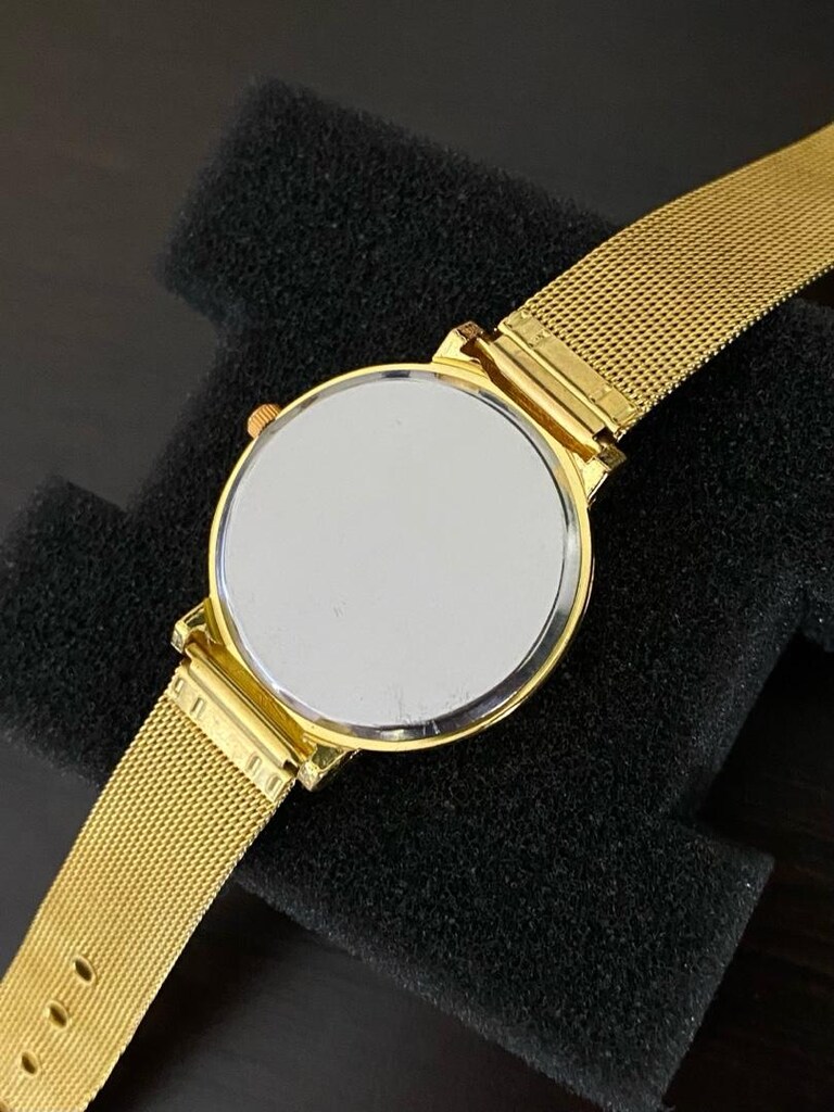 Louis Vuitton Altın Saat Vintage - 5