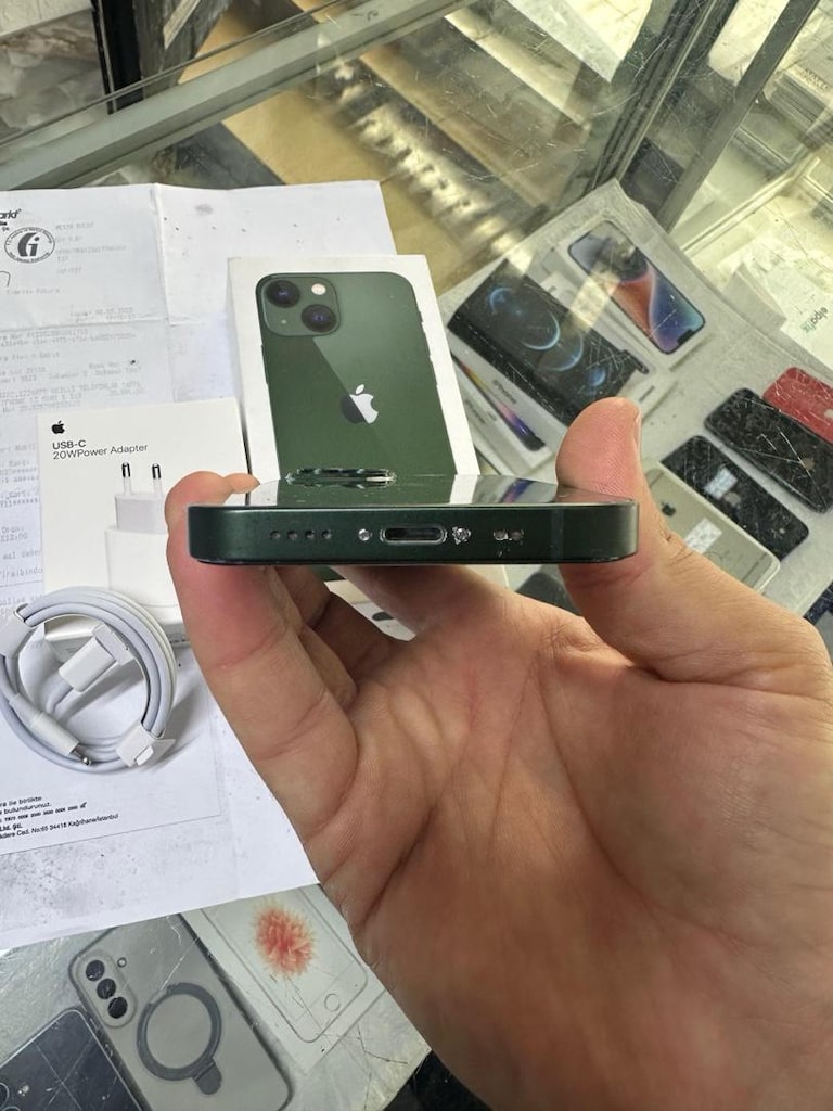 MÜHENDİSCELLDEN YURTİÇİ İPHONE 13 MİNİ ORJİNAL KUTU FATURA - 3