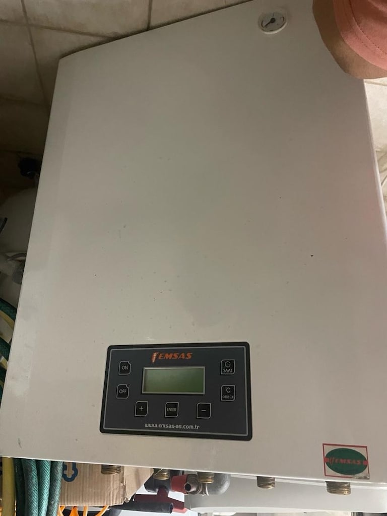 EMSAŞ ELEKTRİKLİ KOMBİ 37,5 Kwz (380 V. 50 Hz.) Az Kullanılmış, Temiz.