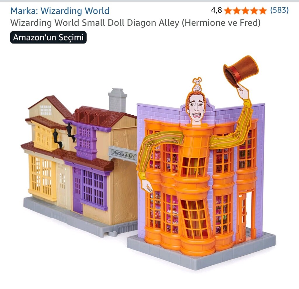 Harry Potter Wizarding World Small Doll – Hermione ve Fred Seti - 4
