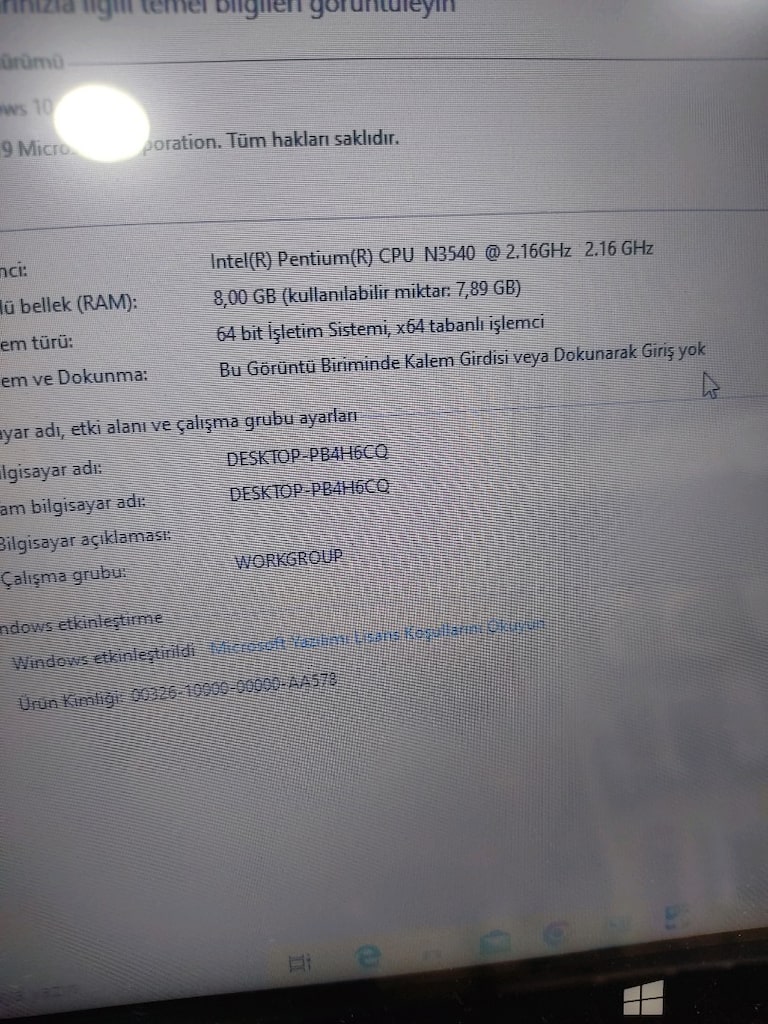 Intel 4 çekirdek 8 GB ram - 3