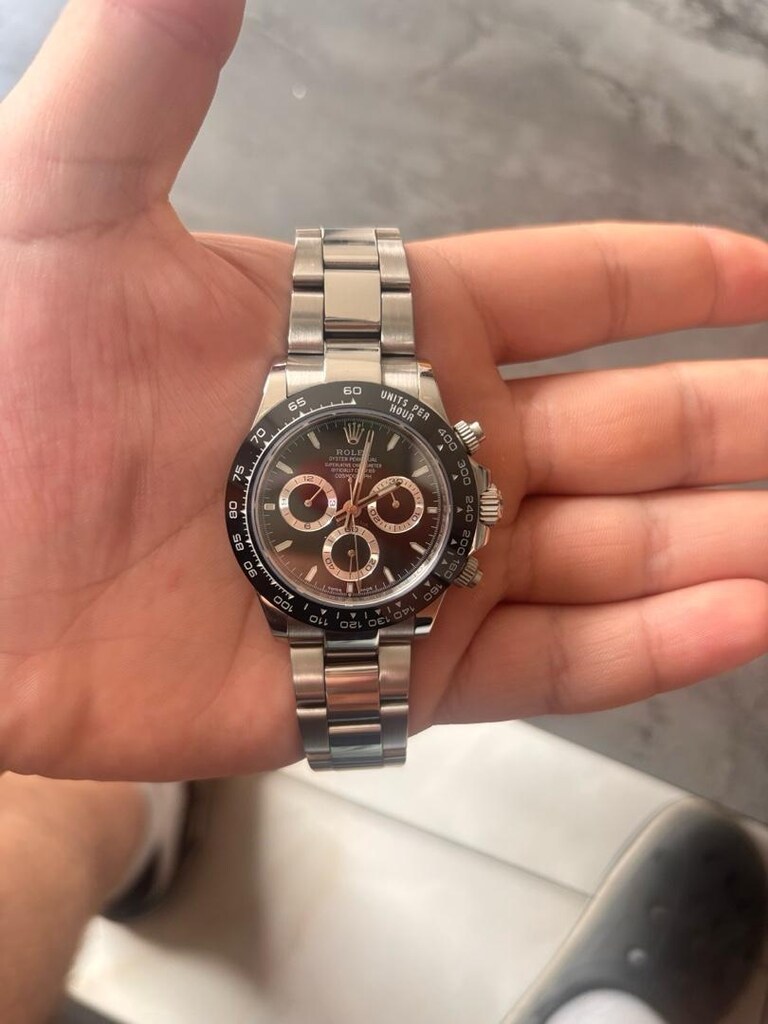 SUPER CLON ROLEX DAYTONA BLACK DİAL - 4